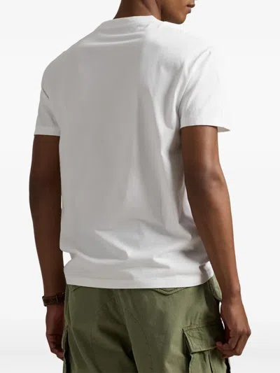 Polo Ralph Lauren Logo-print Short-sleeved T-shirt In White