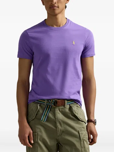 Polo Ralph Lauren T-shirt Aus Baumwolle In Purple