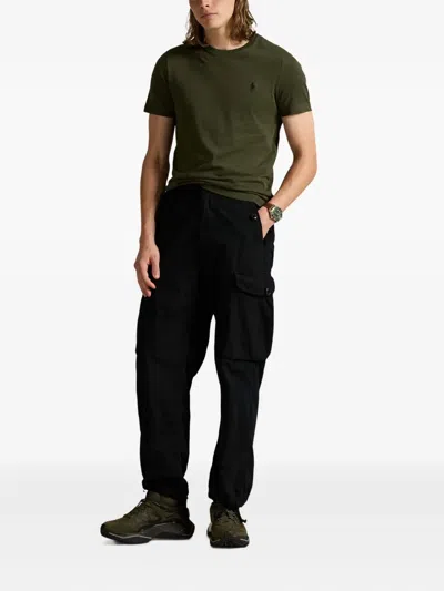 Polo Ralph Lauren Lauren T-shirt Mit Logo-stickerei In Green