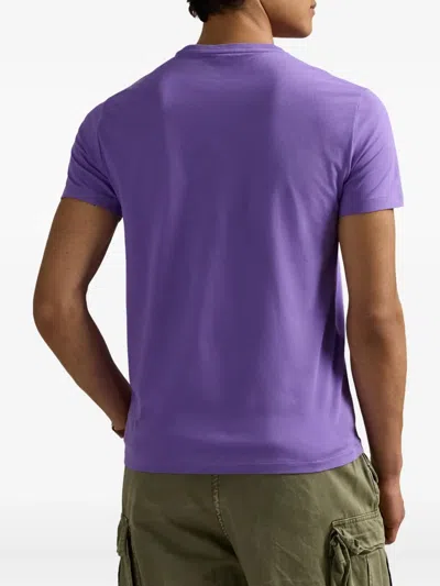 Polo Ralph Lauren T-shirt Aus Baumwolle In Purple