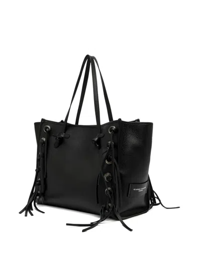 Gianni Chiarini Marcella Fringe-detail Leather Tote Bag