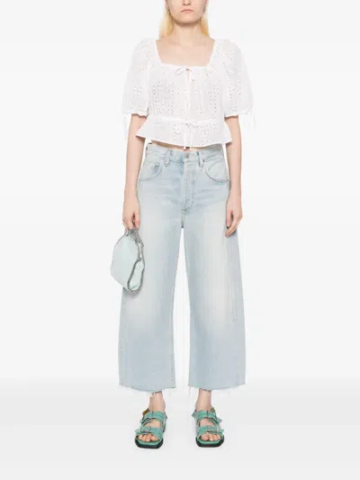Citizen Of Humanity Ayla Raw Jeans In Blue