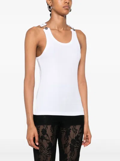 Jean Paul Gaultier Tank Top In White