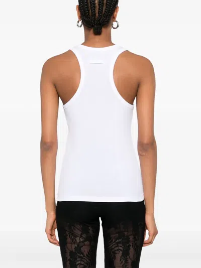 Jean Paul Gaultier Tank Top In White