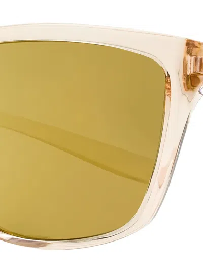 Nike Rectangular-frame Sunglasses In Yellow