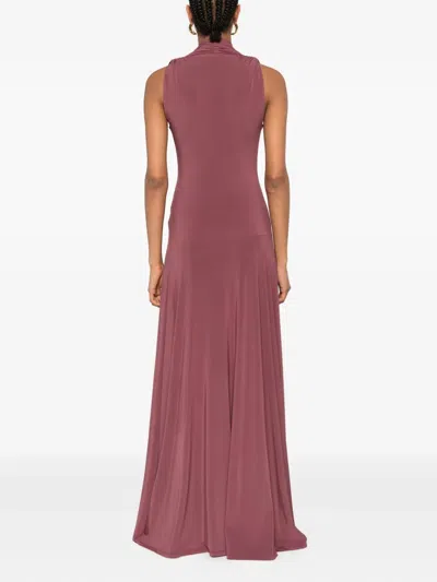 Tove Vina Maxi Dress In Burgundy