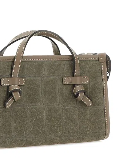 Marcella Club Marcella Joy Crocodile-effect Knotted Tote Bag