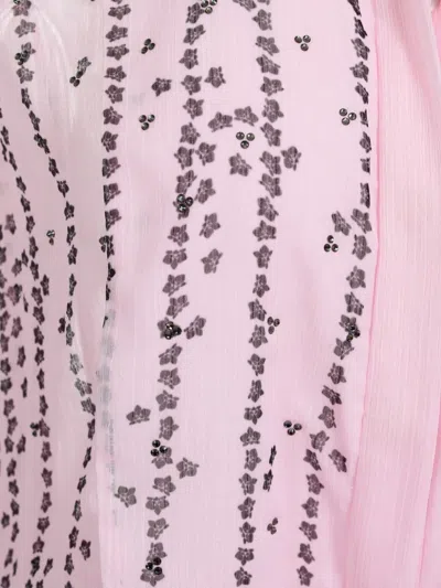 Genny Sequin-embellished Jumpsuit In Pink