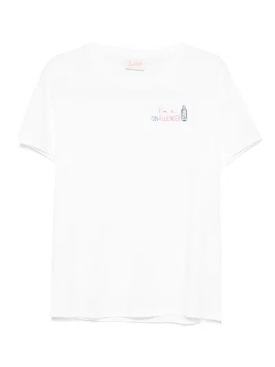 Mc2 Saint Barth Emilie T-shirt In White