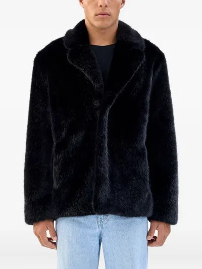 Unreal Fur Lupin Jacket In Blue