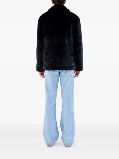 Unreal Fur Lupin Jacket In Blue