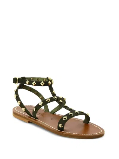 Kjacques K.jacques Sandals Arelatepyr Fmiel Cnc Shoes In Green