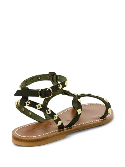 Kjacques K.jacques Sandals Arelatepyr Fmiel Cnc Shoes In Green