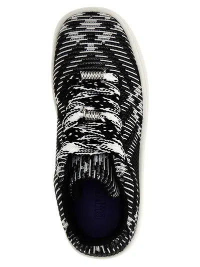 Burberry Dynamic Pattern Sneakers With Comfortable Sole