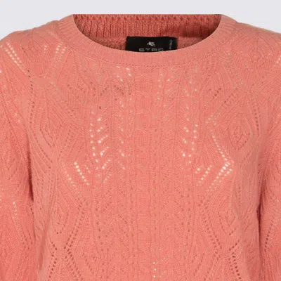 Etro Pink Cotton Knitwear