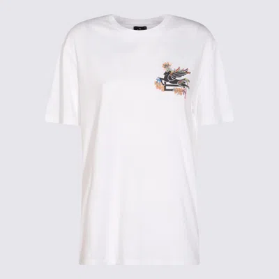 Etro T-shirt E Polo Bianco In White