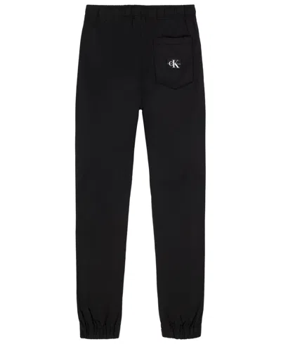 Calvin Klein Big Boys Ckj Tech Jogger In Black