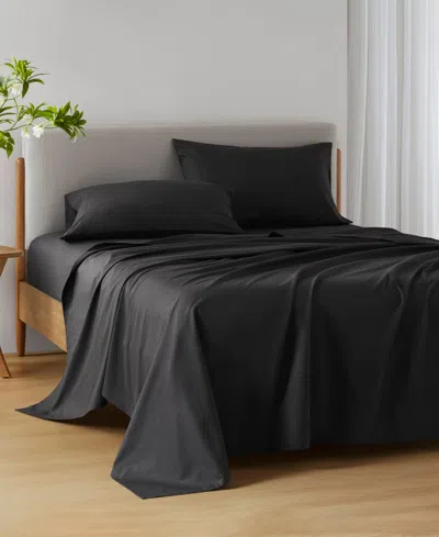 510 Design Super 144-thread Count Cotton 4-pc. Sheet Set, King In Black
