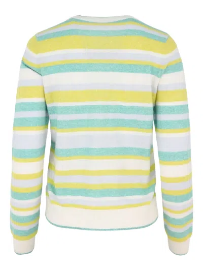 Margaret O'leary Inc Striped Crew-neck Sweater