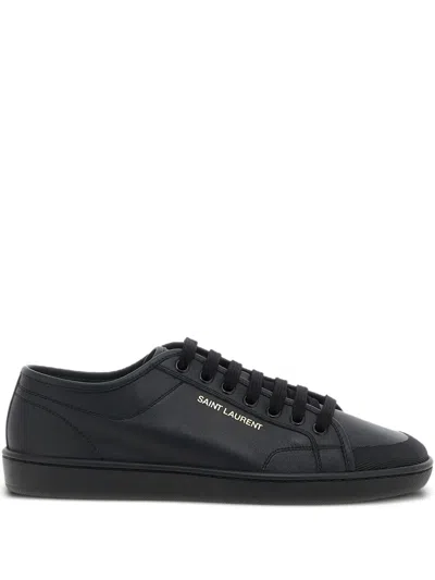 Saint Laurent Sl39 Sneakers In Black