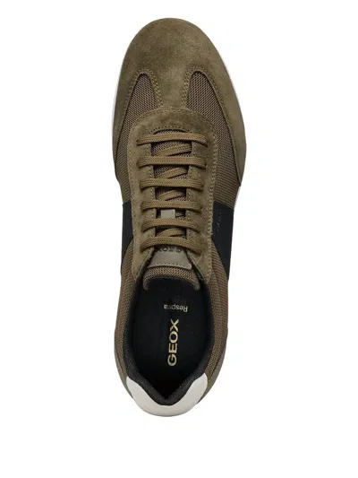 Geox Arthiene Mesh-panel Suede Sneakers In Multi
