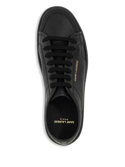 Saint Laurent Sl39 Sneakers In Black