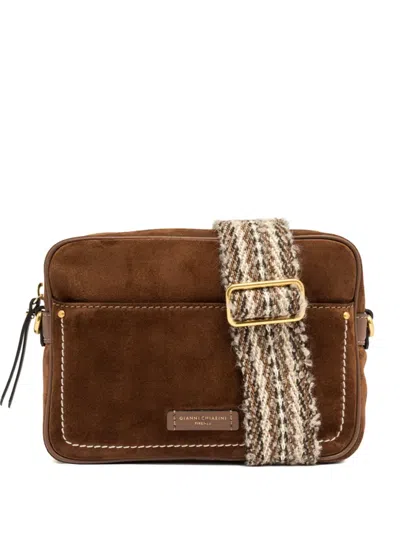 Gianni Chiarini Nina Suede Cross Body Bag
