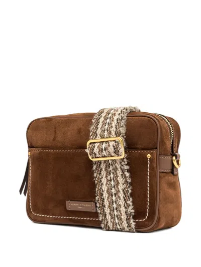 Gianni Chiarini Nina Suede Cross Body Bag