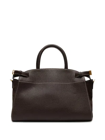 Gianni Chiarini Farah Maxi-grain Leather Tote Bag