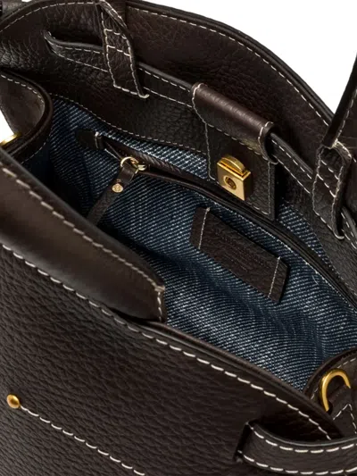 Gianni Chiarini Farah Maxi-grain Leather Tote Bag