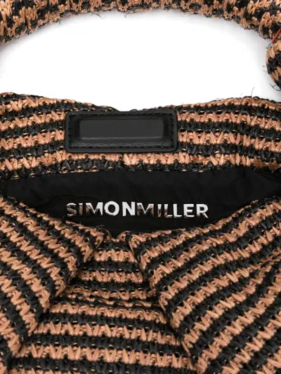 Simon Miller Lopsy Tote Bag In Black