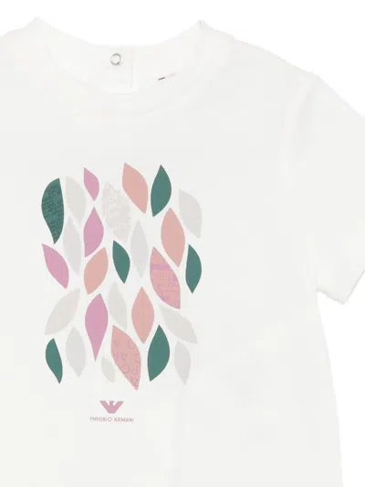Emporio Armani Graphic-print T-shirts (pack Of Two) In Pink