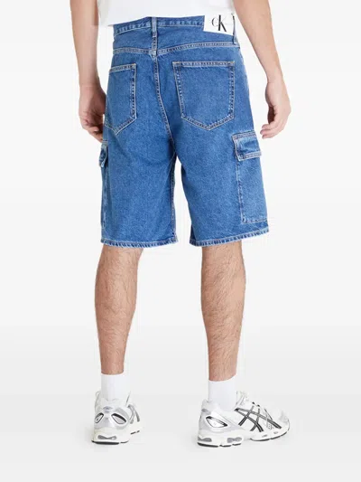 Calvin Klein Jeans Est.1978 Klassische Shorts In Blue