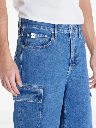 Calvin Klein Jeans Est.1978 Klassische Shorts In Blue
