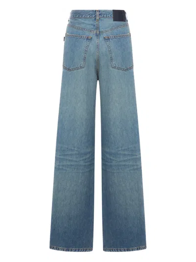 Haikure Candy Pleated Jeans In Blue