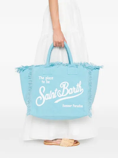 Mc2 Saint Barth Vanity Fringed Tote Bag