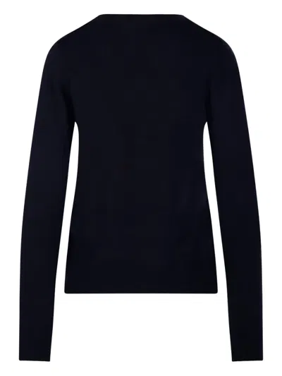 S Max Mara V-neck Sweater In Black