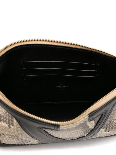 Valentino Viva Superstar Leather Clutch Bag