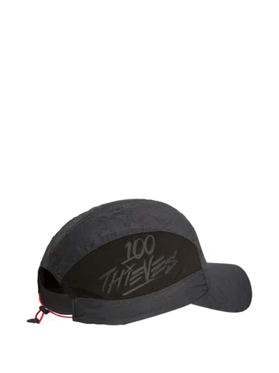 Adidas Originals X 100 Thieves Textured Panel Cap In Black