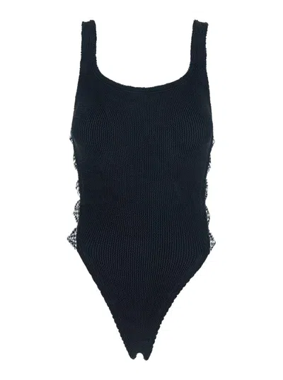 Hunza G Tiffany One Piece Black