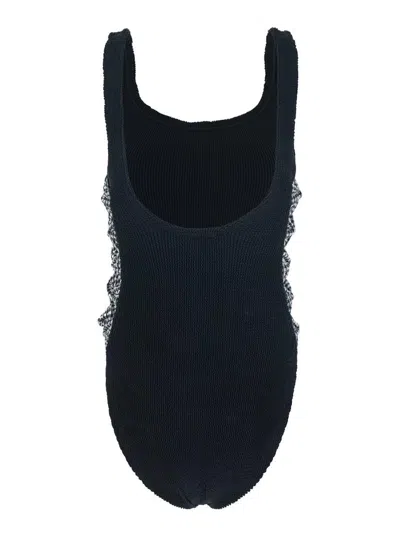 Hunza G Tiffany One Piece Black