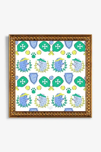 Artfully Walls Pickleball Poodles Wall Art