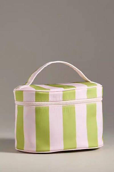 Anthropologie Printed Cosmetic Case In Green
