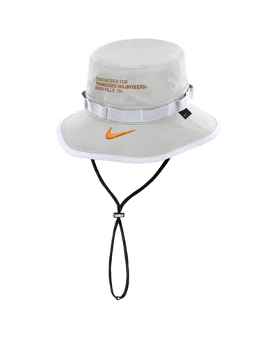 Nike Men's Gray Tennessee Volunteers 2025 Sideline Apex Boonie Bucket Hat In Silver