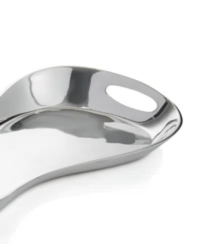 Nambe Morphik Handled Tray In Metallic