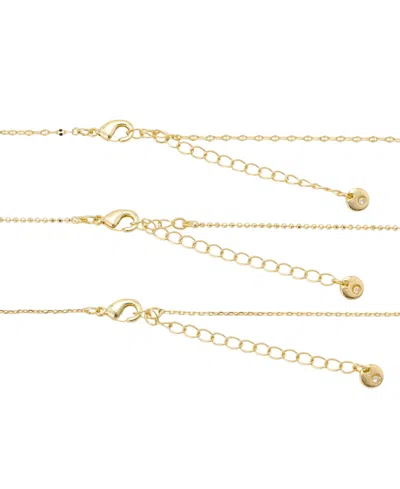 Unwritten Cubic Zirconia Strawberry Pendant Layered Necklace Set