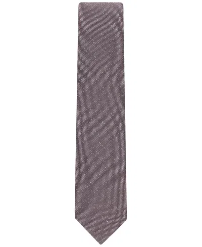 Tommy Hilfiger Men's Manteca Textured Solid Tie In Gray