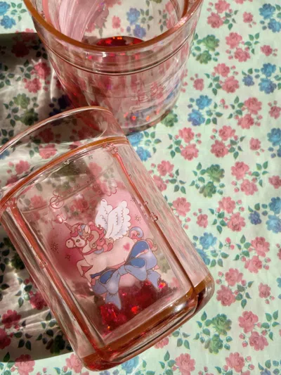 Konges Slojd Girls 2 Pack Glitter Cups In Pink