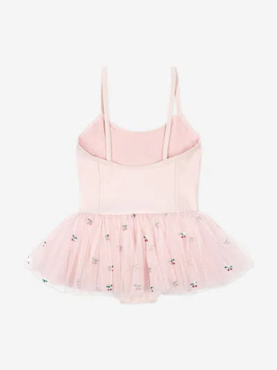 Konges Slojd Girls Marina Ballerina Dress In Pink