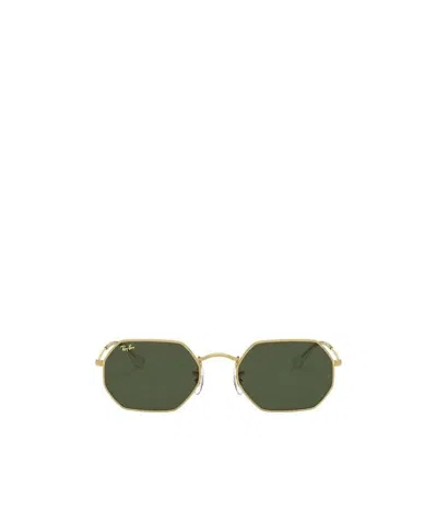 Ray Ban Ray-ban Octagonal Legend Sunglasses In Green | ModeSens